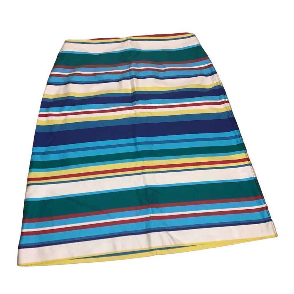 Talbots Striped Pencil Skirt, Size 8